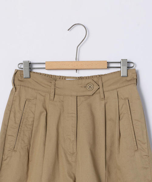coen（コーエン）の「ライトチノショートパンツ( キュロット )（その他パンツ・レディース・カーキ/ベージュ・MEDIUM/LARGE/SMALL）」の8枚目の写真