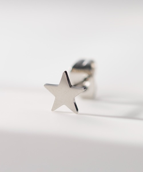 ieLS(イエルズ)の「金属アレルギー対応「ieLS」Stainless Steel モチーフピアス(ピアス(片耳用)・メンズ・その他1/その他2/その他3/その他12/その他6/その他10/その他4/その他7/その他5/その他11/その他8/その他13/その他16/その他17/その他14/その他15・ONE SIZE)」の4枚目の写真