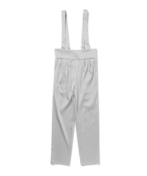 Ray BEAMS（レイビームス）の「Ray BEAMS / ハイウエスト サスペンダー付きパンツ（その他パンツ・レディース・ブラック/ネイビー・1/0）」の11枚目の写真