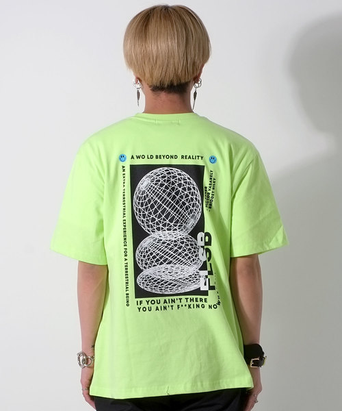 GOSTAR DE FUGA(ゴスタール ジフーガ)の「3Dデザインプリント半袖tシャツ/カットソー(Tシャツ/カットソー・メンズ・イエロー・FREE)」の6枚目の写真