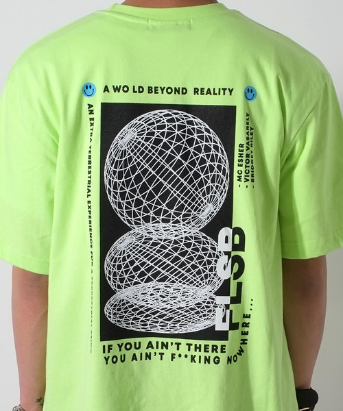 GOSTAR DE FUGA(ゴスタール ジフーガ)の「3Dデザインプリント半袖tシャツ/カットソー(Tシャツ/カットソー・メンズ・イエロー・FREE)」の8枚目の写真