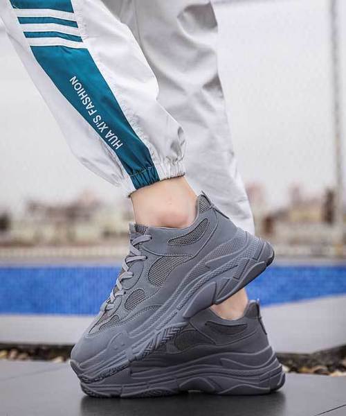 MGV（エムジーヴィー）の「【MGV】90'sダッドスニーカー（スニーカー・メンズ・グレー/ホワイト/ブラック/レッド・LARGE/MEDIUM/SMALL）」の3枚目の写真