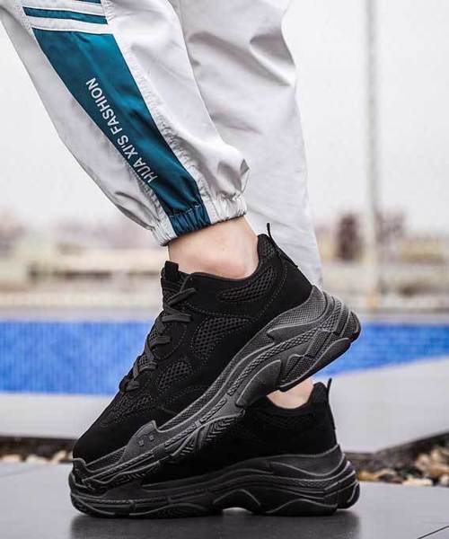 MGV（エムジーヴィー）の「【MGV】90'sダッドスニーカー（スニーカー・メンズ・グレー/ホワイト/ブラック/レッド・LARGE/MEDIUM/SMALL）」の7枚目の写真