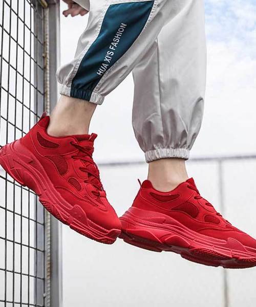 MGV（エムジーヴィー）の「【MGV】90'sダッドスニーカー（スニーカー・メンズ・グレー/ホワイト/ブラック/レッド・LARGE/MEDIUM/SMALL）」の10枚目の写真