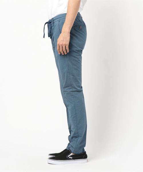 EDIFICE（エディフィス）の「BRIGLIA / ブリリア シアサッカーイージーテーパー（スラックス・メンズ・ブルー/ブラウン系その他・46/44/48）」の3枚目の写真