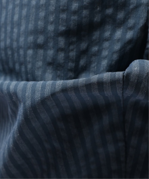 EDIFICE（エディフィス）の「BRIGLIA / ブリリア シアサッカーイージーテーパー（スラックス・メンズ・ブルー/ブラウン系その他・46/44/48）」の6枚目の写真