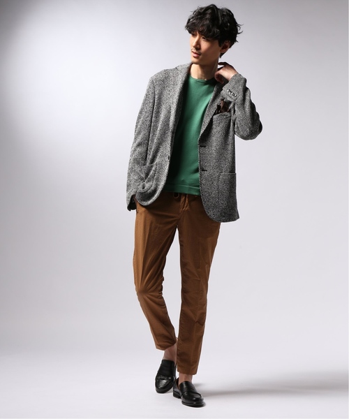 EDIFICE（エディフィス）の「BRIGLIA / ブリリア シアサッカーイージーテーパー（スラックス・メンズ・ブルー/ブラウン系その他・46/44/48）」の7枚目の写真