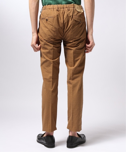 EDIFICE（エディフィス）の「BRIGLIA / ブリリア シアサッカーイージーテーパー（スラックス・メンズ・ブルー/ブラウン系その他・46/44/48）」の10枚目の写真