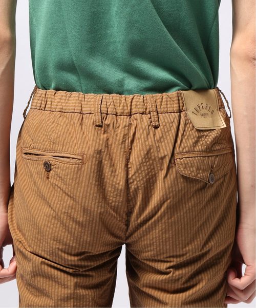 EDIFICE（エディフィス）の「BRIGLIA / ブリリア シアサッカーイージーテーパー（スラックス・メンズ・ブルー/ブラウン系その他・46/44/48）」の12枚目の写真