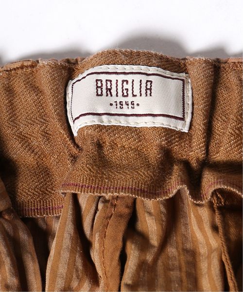 EDIFICE（エディフィス）の「BRIGLIA / ブリリア シアサッカーイージーテーパー（スラックス・メンズ・ブルー/ブラウン系その他・46/44/48）」の18枚目の写真