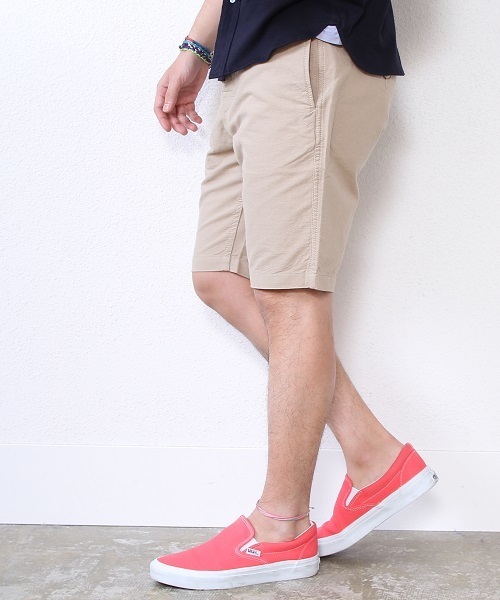 coen(コーエン)の「ライトオックスショーツ(チノパンツ・メンズ・ベージュ/ピンク/ライム/ネイビー・LARGE/X-LARGE/MEDIUM/SMALL)」の8枚目の写真