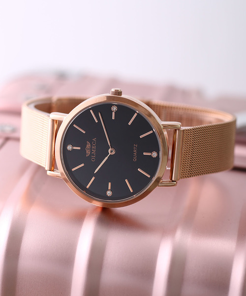 TABI PAL（タビパル）の「メッシュベルト ウオッチ（アナログ腕時計・メンズ・ブラック/ブラック系その他/シルバー/シルバー系その他/シルバー系その他2/シルバー系その他3/シルバー系その他4/ピンクゴールド/ゴールド系その他/ゴールド系その他2/ゴールド系その他3/ゴールド系その他4/ゴールド系その他5/A/シルバー系その他5/ゴールド系その他6/ゴールド系その他7/G/F/E/H/I/J/K/L/B・FREE）」の21枚目の写真