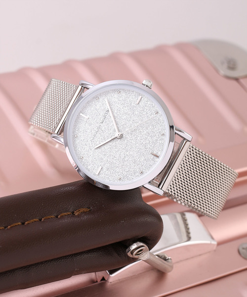 TABI PAL（タビパル）の「メッシュベルト ウオッチ（アナログ腕時計・メンズ・ブラック/ブラック系その他/シルバー/シルバー系その他/シルバー系その他2/シルバー系その他3/シルバー系その他4/ピンクゴールド/ゴールド系その他/ゴールド系その他2/ゴールド系その他3/ゴールド系その他4/ゴールド系その他5/A/シルバー系その他5/ゴールド系その他6/ゴールド系その他7/G/F/E/H/I/J/K/L/B・FREE）」の7枚目の写真