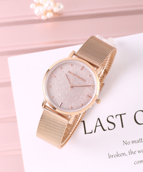 TABI PAL（タビパル）の「メッシュベルト ウオッチ（アナログ腕時計・メンズ・ブラック/ブラック系その他/シルバー/シルバー系その他/シルバー系その他2/シルバー系その他3/シルバー系その他4/ピンクゴールド/ゴールド系その他/ゴールド系その他2/ゴールド系その他3/ゴールド系その他4/ゴールド系その他5/A/シルバー系その他5/ゴールド系その他6/ゴールド系その他7/G/F/E/H/I/J/K/L/B・FREE）」の13枚目の写真