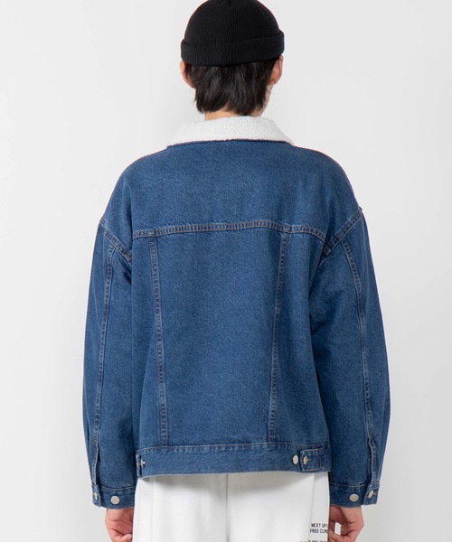 WEGO（ウィゴー）の「WEGO/ボアデニムジャケット（デニムジャケット
