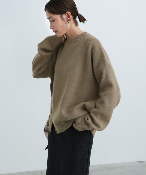 2022 AW フロントデザインニット（ニット/セーター）｜select