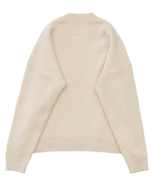 2022 AW フロントデザインニット（ニット/セーター）｜select