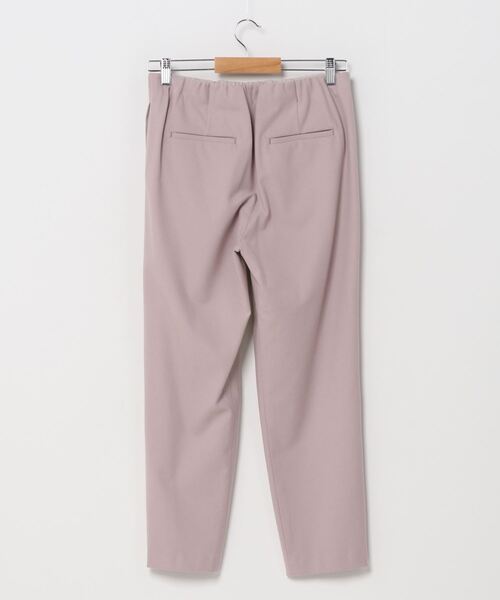 JETSET SOLO PLUS (ジェットセットソロプラス)の「両面起毛ウエストタック テーパードパンツ(その他パンツ・レディース・ライトグレー/ピンク/グレイッシュベージュ・FREE)」の4枚目の写真
