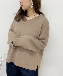 Vネックニット【ZOZOTOWN限定アイテム】