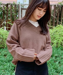 Vネックニット【ZOZOTOWN限定アイテム】