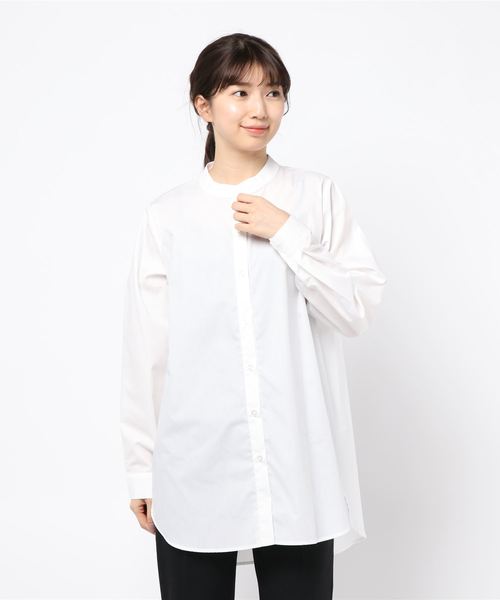 archives(アルシーヴ)の「シャツチュニック(シャツ/ブラウス・レディース・オフホワイト/ブラック/ベージュ・MEDIUM)」の1枚目の写真