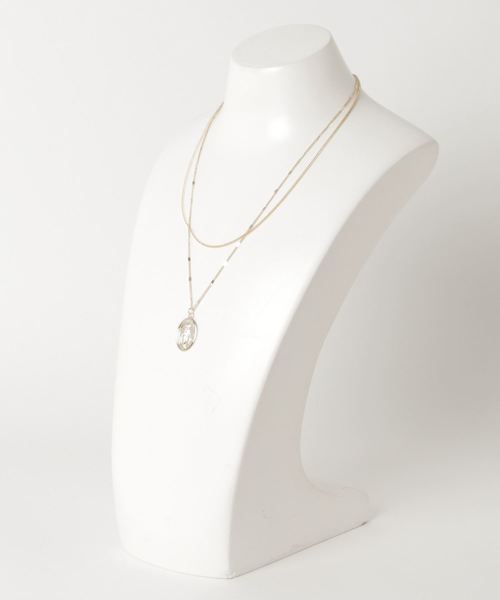 CLEA(クレア)の「Maria コイン チェーン レイヤード ネックレス(ネックレス・レディース・シルバー/ゴールド・FREE)」の6枚目の写真