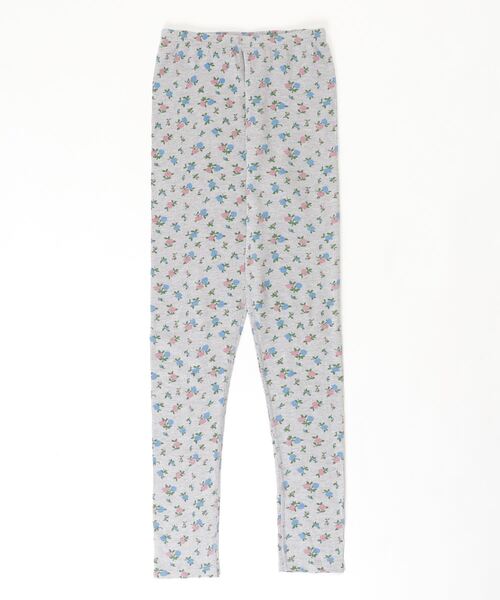 Healthknit(ヘルスニット)の「∴【 HealthKnit / ヘルスニット 】ベーシックワッフル花柄レギンス 609 SIP(レギンス/スパッツ・レディース・ヘザーグレー/オートミール/オフホワイト/ナチュラル・MEDIUM)」の9枚目の写真