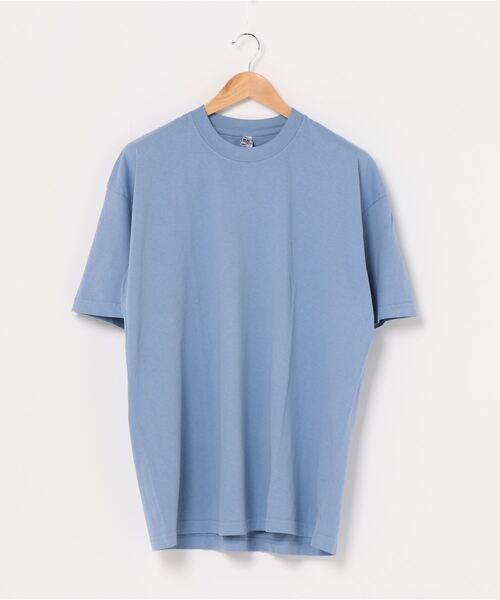 LOS ANGELES APPAREL(ロサンゼルスアパレル)の「Los Angeles Apparel クルーネック 半袖Tシャツ(Tシャツ/カットソー・メンズ・ブラック/オレンジ/ネイビー/ホワイト/グリーン/パープル/ホワイト系その他2/レッド系その他/ブルー系その他/パープル系その他/ピンク/ゴールド/ブルー系その他2/ベージュ/イエロー/グリーン系その他2/ピンク系その他/ブルー系その他3/ライトグリーン/パープル系その他2/ライトブルー/オフホワイト/グリーン系その他・L/S/M/XL)」の13枚目の写真