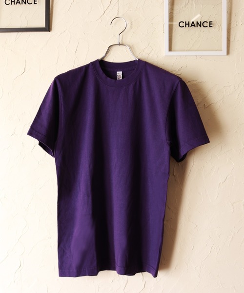 LOS ANGELES APPAREL�i���T���[���X�A�p�����j�́u�yLos Angeles Apparel�zMade IN USA 6.5oz Grmnt Dye �N���[�l�b�N �����s�V���c�iT�V���c/�J�b�g�\�[�j�v�b�p�[�v��