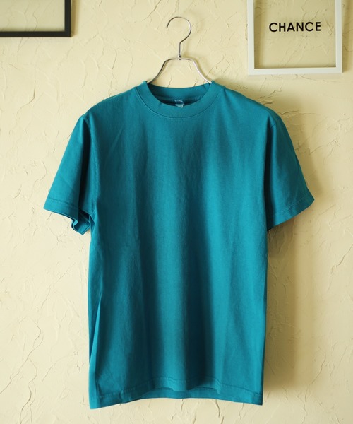 LOS ANGELES APPAREL(ロサンゼルスアパレル)の「Los Angeles Apparel クルーネック 半袖Tシャツ(Tシャツ/カットソー・メンズ・ブラック/オレンジ/ネイビー/ホワイト/グリーン/パープル/ホワイト系その他2/レッド系その他/ブルー系その他/パープル系その他/ピンク/ゴールド/ブルー系その他2/ベージュ/イエロー/グリーン系その他2/ピンク系その他/ブルー系その他3/ライトグリーン/パープル系その他2/ライトブルー/オフホワイト/グリーン系その他・L/S/M/XL)」の12枚目の写真