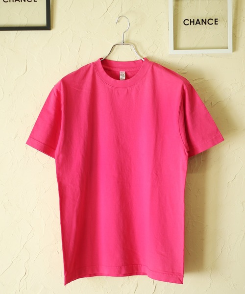 LOS ANGELES APPAREL(ロサンゼルスアパレル)の「Los Angeles Apparel クルーネック 半袖Tシャツ(Tシャツ/カットソー・メンズ・ブラック/オレンジ/ネイビー/ホワイト/グリーン/パープル/ホワイト系その他2/レッド系その他/ブルー系その他/パープル系その他/ピンク/ゴールド/ブルー系その他2/ベージュ/イエロー/グリーン系その他2/ピンク系その他/ブルー系その他3/ライトグリーン/パープル系その他2/ライトブルー/オフホワイト/グリーン系その他・L/S/M/XL)」の16枚目の写真