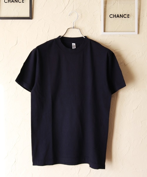 LOS ANGELES APPAREL�i���T���[���X�A�p�����j�́u�yLos Angeles Apparel�zMade IN USA 6.5oz Grmnt Dye �N���[�l�b�N �����s�V���c�iT�V���c/�J�b�g�\�[�j�v�b�l�C�r�[