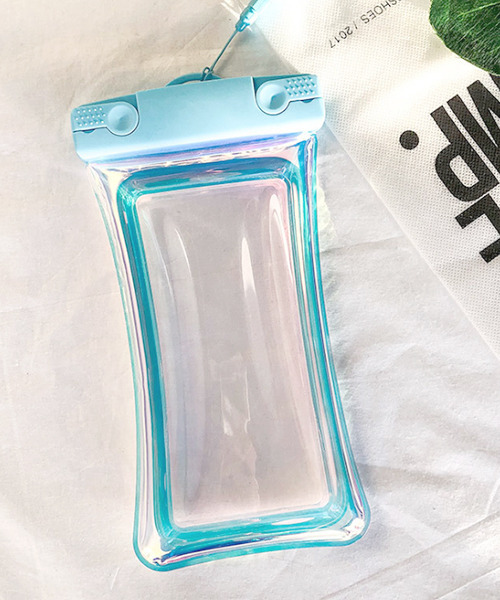 C U L 防水ケース 防水ポーチ 防水カバー クリア オーロラ Iphoneカバー アイフォンケース Ipc480 スマホケース カバー C U L シーユーエル のファッション通販 Zozotown