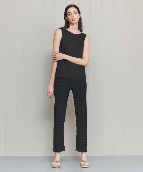 H　BEAUTY&YOUTH UNITED ARROWS（エイチビューティーアンドユースユナイテッドアローズ）の「＜H＞SHEER PANTS/パンツ（その他パンツ・レディース・ブラック/ライトブルー/ナチュラル・FREE）」の14枚目の写真