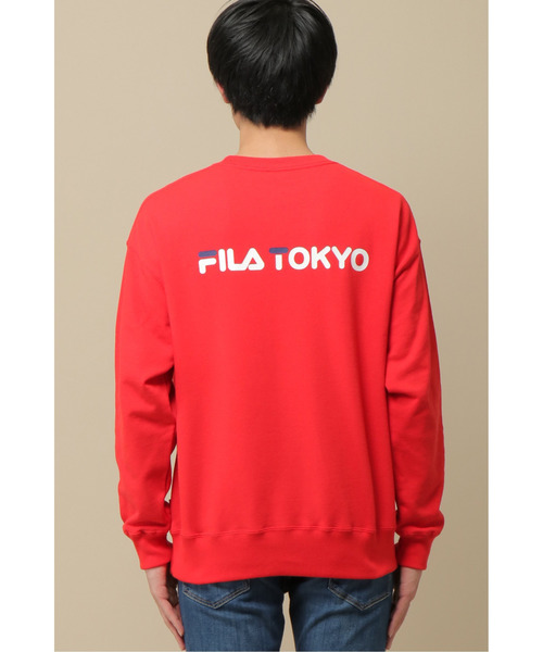 FILA(フィラ)の「FILA ヘリテージ TOKYOトレーナー(スウェット・メンズ・ホワイト/ブラック/ネイビー/レッド・M/L/XL)」の11枚目の写真