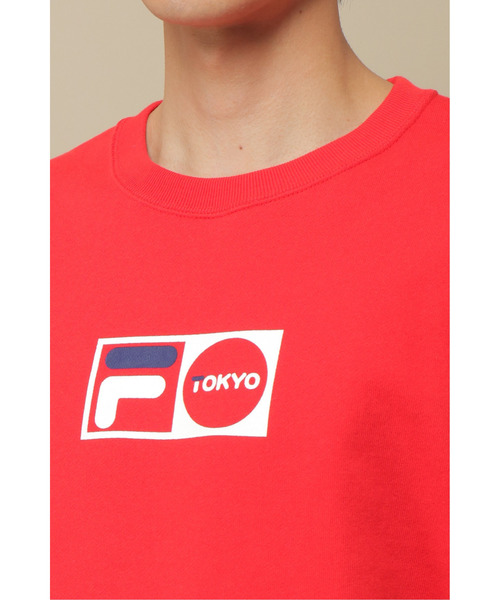 FILA(フィラ)の「FILA ヘリテージ TOKYOトレーナー(スウェット・メンズ・ホワイト/ブラック/ネイビー/レッド・M/L/XL)」の14枚目の写真