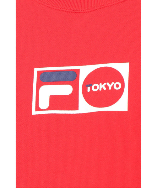 FILA(フィラ)の「FILA ヘリテージ TOKYOトレーナー(スウェット・メンズ・ホワイト/ブラック/ネイビー/レッド・M/L/XL)」の15枚目の写真
