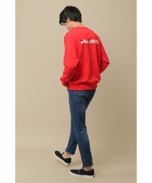 FILA(フィラ)の「FILA ヘリテージ TOKYOトレーナー(スウェット・メンズ・ホワイト/ブラック/ネイビー/レッド・M/L/XL)」の19枚目の写真