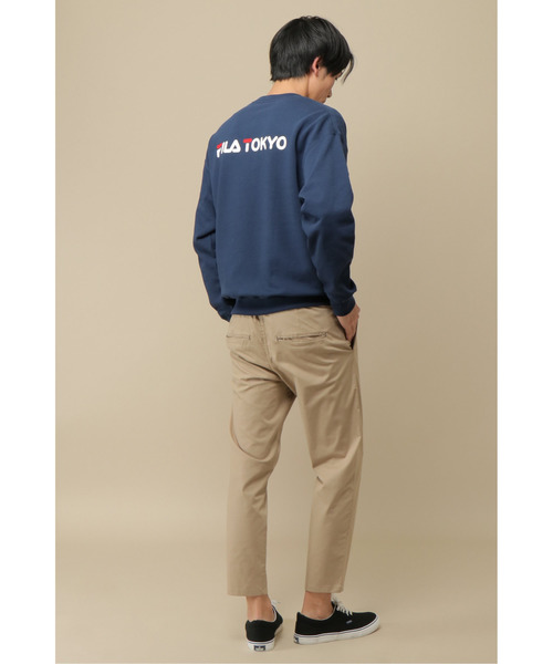 FILA(フィラ)の「FILA ヘリテージ TOKYOトレーナー(スウェット・メンズ・ホワイト/ブラック/ネイビー/レッド・M/L/XL)」の22枚目の写真