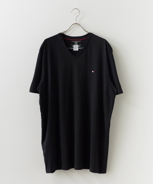 TOMMY HILFIGER(トミーヒルフィガー)の「Tommy Hilfiger/トミーヒルフィガー VネックTシャツ 半袖Tシャツ メンズ 秋物 秋服 2026年秋冬(Tシャツ/カットソー・メンズ・ブラック/ホワイト/ネイビー・M/L/XL/S)」の9枚目の写真