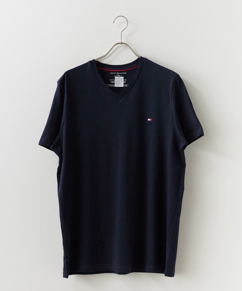 TOMMY HILFIGER(トミーヒルフィガー)の「Tommy Hilfiger/トミーヒルフィガー VネックTシャツ 半袖Tシャツ メンズ 秋物 秋服 2026年秋冬(Tシャツ/カットソー・メンズ・ブラック/ホワイト/ネイビー・M/L/XL/S)」の14枚目の写真