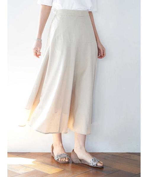 AMERICAN HOLIC（アメリカンホリック）の「テンセルレーヨンスカート　＊〇（スカート・レディース・カーキ/ベージュ/ネイビー・M/L）」の22枚目の写真