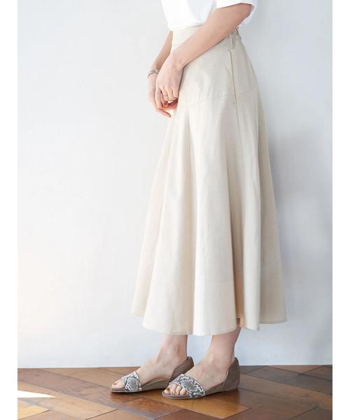 AMERICAN HOLIC（アメリカンホリック）の「テンセルレーヨンスカート　＊〇（スカート・レディース・カーキ/ベージュ/ネイビー・M/L）」の19枚目の写真