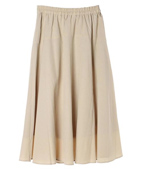 AMERICAN HOLIC（アメリカンホリック）の「テンセルレーヨンスカート　＊〇（スカート・レディース・カーキ/ベージュ/ネイビー・M/L）」の15枚目の写真