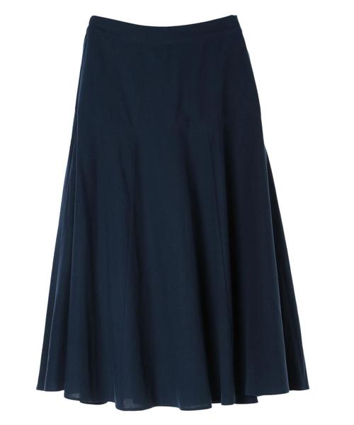 AMERICAN HOLIC（アメリカンホリック）の「テンセルレーヨンスカート　＊〇（スカート・レディース・カーキ/ベージュ/ネイビー・M/L）」の9枚目の写真