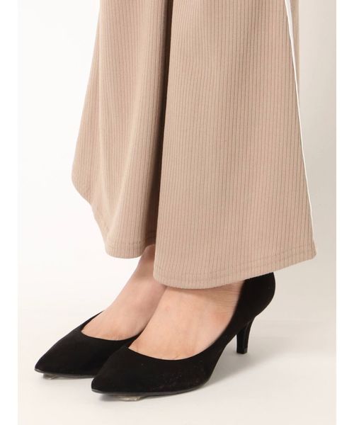 GYDA(ジェイダ)の「フレアカットラインパンツ(その他パンツ・レディース・ブラック/ベージュ・FREE)」の16枚目の写真