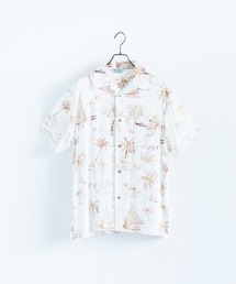 オーバーサイズ アロハシャツ 総柄開襟シャツ