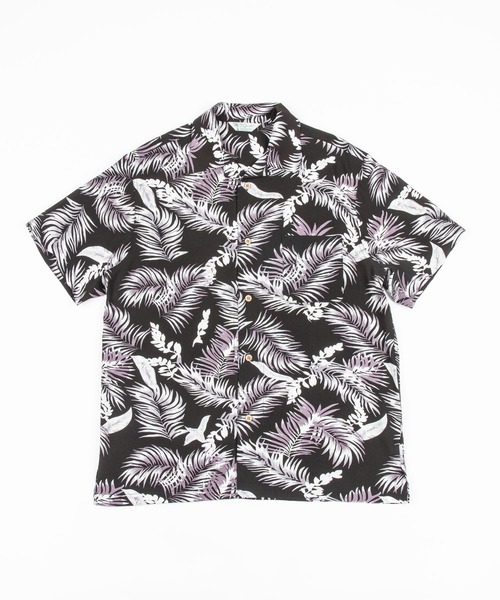 Ressaca(レサーカ)の「オーバーサイズ アロハシャツ 総柄開襟シャツ(シャツ/ブラウス・メンズ・ホワイト/ブラック/ホワイト系その他/その他/ピンク/グリーン/ブルー系その他/ブルー系その他2/ホワイト系その他2/ブルー系その他3/ブラック系その他/ブラック系その他2/ネイビー/ブラック系その他3・M/L/XL)」の15枚目の写真