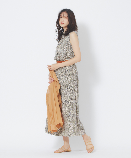 qualite（カリテ）の「ペイント柄2WAYワンピース（ワンピース・レディース・ベージュ/ブルー/ブラック・フリー）」の21枚目の写真