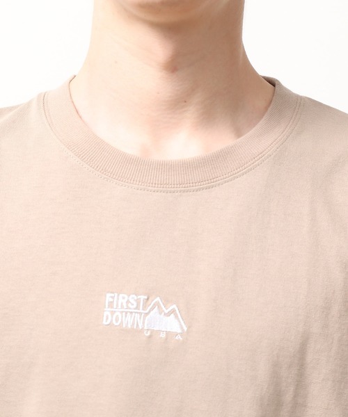 FIRST DOWN(ファーストダウン)の「【FIRST DOWN/ファーストダウン】別注バックプリントTEE(Tシャツ/カットソー・メンズ・ホワイト/ブラック/ベージュ・M/L)」の12枚目の写真